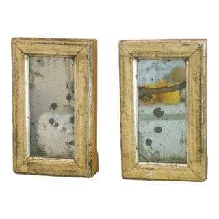 18th Ct French Tabletop Traveling Mirrors For Sale