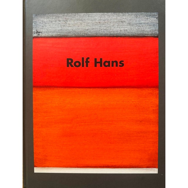 Rolf Hans, Monochrome Color-Field Painting, Bodybuilder, 1976, Acrylic Painting on Canvas For Sale - Image 10 of 14