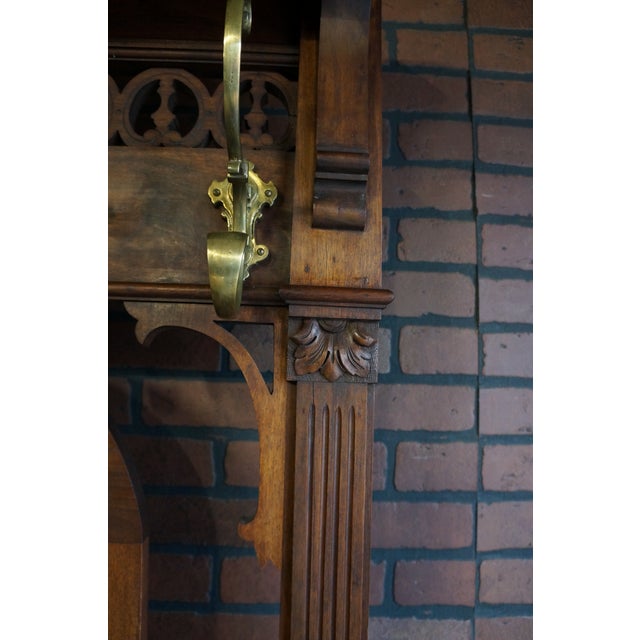 Early 20th Century Antique French Hall Tree For Sale - Image 5 of 11