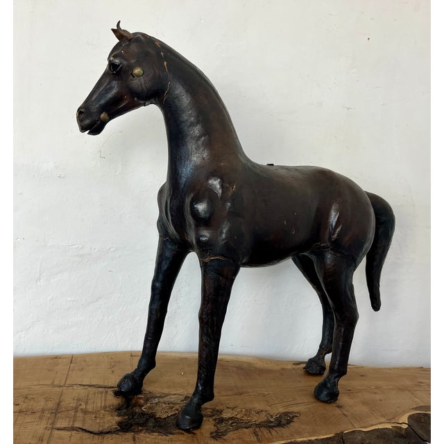 Victorian Leather Horse Sculpture, Late 19th Century For Sale - Image 18 of 18