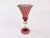 Decorative Venetian glass goblet, vintage, 1970s, featuring: Spiral workmanship: The cup and base feature a distinctive...