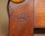 Antique Napoleonic Hardwood and Blue Leather Reclining Library Armchair by Robert Daws, 1830s For Sale - Image 10 of 18