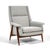 This handsome, tailored Milo Baughman design from 1958 is nick-named the "Laid Back Lounge". It takes inspiration from...