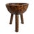 Tribal Vintage Wood Carved Rustic Tribal Bowl on Legs For Sale - Image 3 of 7