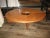 Round Walnut Coffee Table For Sale - Image 4 of 12