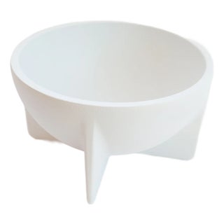 Fort Standard Standing Bowl – Sculptural Elevated Centerpiece For Sale