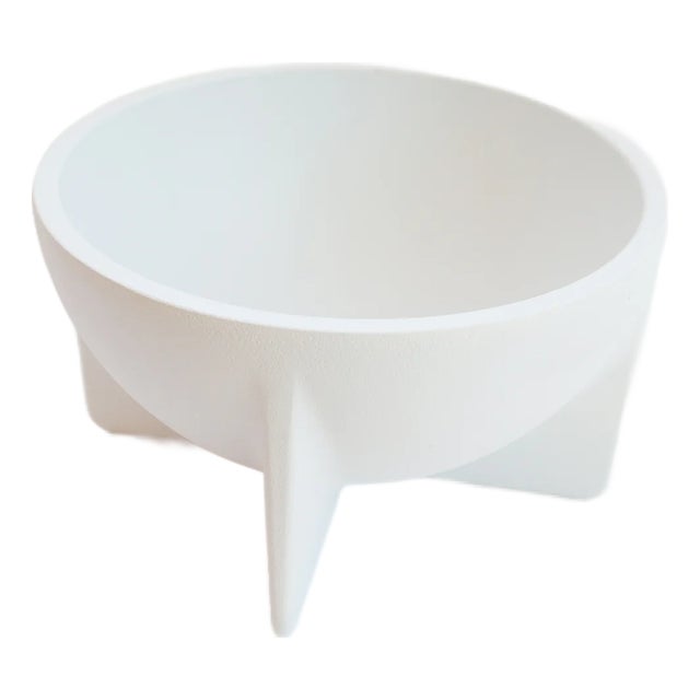 Fort Standard Standing Bowl – Sculptural Elevated Centerpiece For Sale