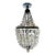 1930s Waterfall Crystal Chandelier For Sale