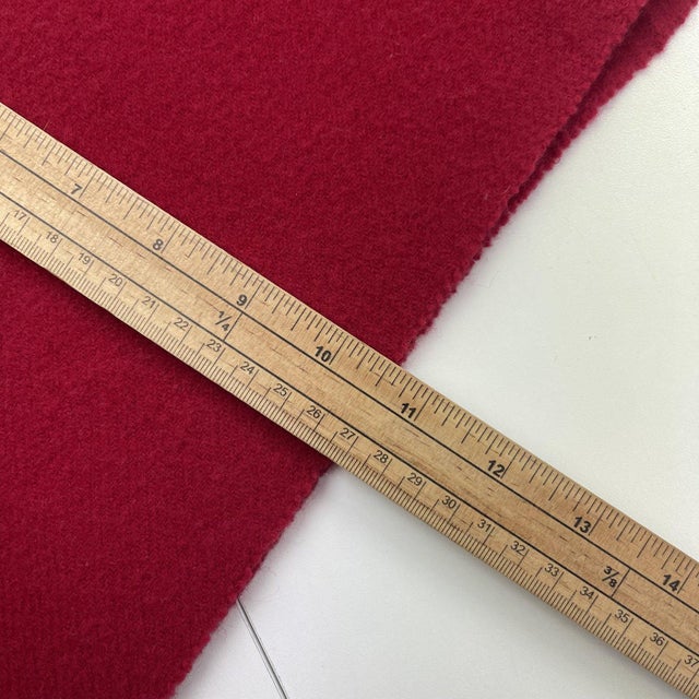 Red Polo Ralph Lauren Red 100% Wool Scarf For Sale - Image 8 of 9
