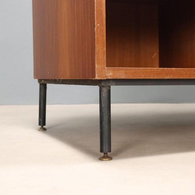 Brown Vintage Storage Unit, 1960s For Sale - Image 8 of 10