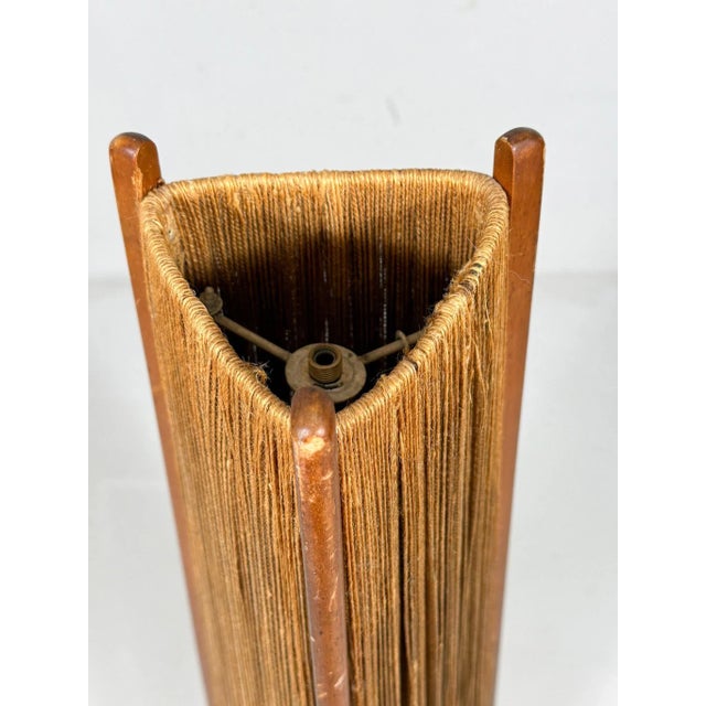 Mid-Century Modern Floor Lamp in Teak from Temde, 1960s For Sale - Image 16 of 18