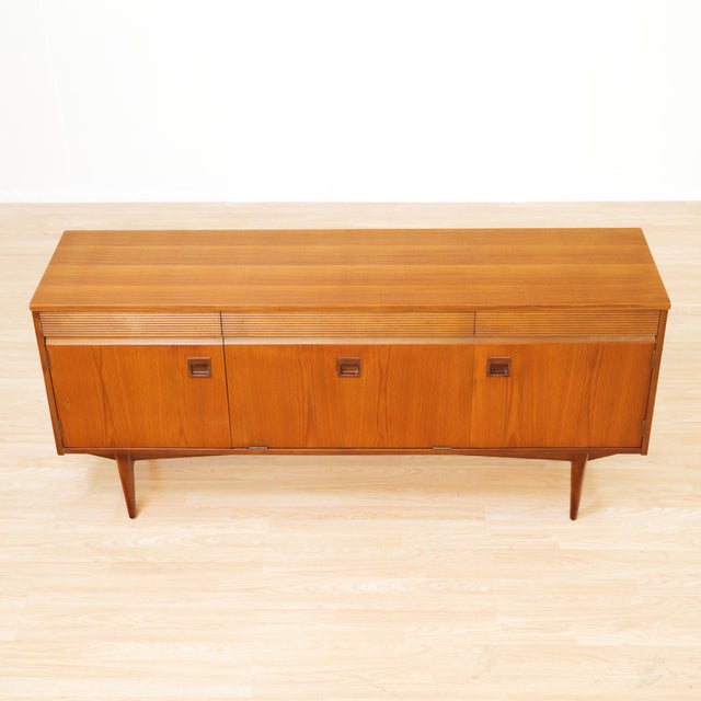 1960s Mid Century Teak Credenza by Elliots of Newbury, 1960s For Sale - Image 5 of 9