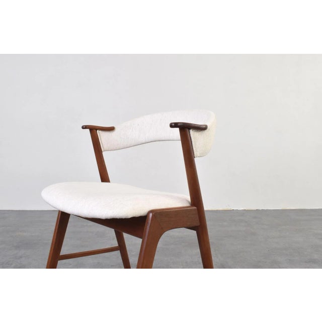 Beige Mid-Century Modern Danish Teak Chair from Korup Stolefabrik, 1960s For Sale - Image 8 of 11