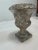 Silver 1990s Italian Hand Painted Ceramic Urn With Silver Leaf For Sale - Image 8 of 12