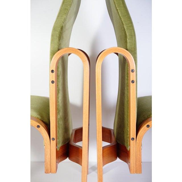 Set of Mid-Century Brutalist Armchairs by Jan Bocan for Ton, 1972 For Sale - Image 16 of 18
