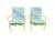 Vintage Wrought Iron Patio Restored Arm Chairs - Set of 2 For Sale - Image 11 of 12