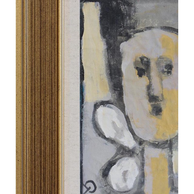 Hidden Portraits I, 1980s, Acrylic on Canvas, Framed For Sale - Image 6 of 13