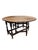 Crafted from solid English oak, this antique drop-leaf dining table is a fine example of traditional English...