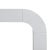 2020s Hump White Console Table For Sale - Image 5 of 9