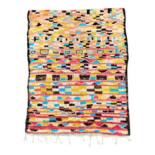 Vintage Moroccan Boujaad Rug - 5′11″ × 8′2″ For Sale