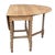 1920s English Bleached Oak Gateleg Table For Sale - Image 4 of 11