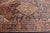Antique Persian Mohajeran Sarouk Blue Carpet, 6'11" X 10'3" For Sale - Image 10 of 11
