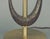 1970s Pair of Tall Mid-Century Modern Table Lamps, Biomorphic Design and Decorations, Glass Shades For Sale In San Francisco - Image 6 of 10