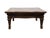 HOOKER FURNITURE Seven Seas Cherry Traditional Gothic Inspired 42" Square Accent Coffee Table 18.75" High 42" Wide 42"...
