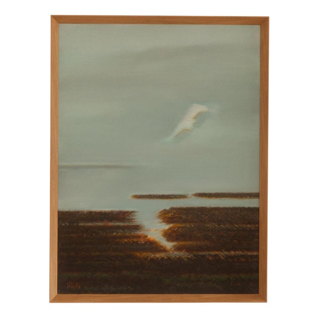 Georg Herzig, Abstract Composition, 1994, Oil on Canvas For Sale