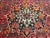 Vintage Persian Bidjar Rug, Hand-Knotted Wool, Geometric Medallion Pattern, Red & Navy, 3x4 For Sale - Image 12 of 16