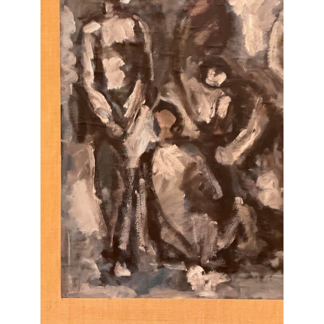 Late 20th Century Abstract Nudes Signed M. Golubov For Sale - Image 4 of 7