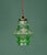 Green Glass Lamp, 1960s For Sale - Image 3 of 9