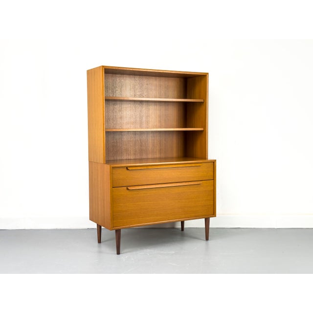 Teak Bookcase with Drawers from WK Möbel, 1960s For Sale - Image 9 of 18