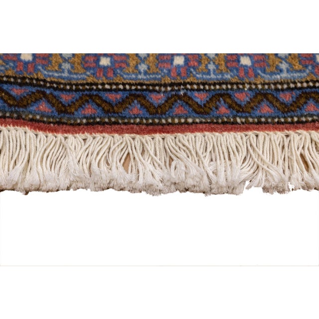 Semi-Antique Hand-Knotted Persian Ardebil Rug – 4'5" X 6'10" For Sale In Washington DC - Image 6 of 14