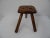 Wood Antique Milk Stool, 1890s For Sale - Image 7 of 11