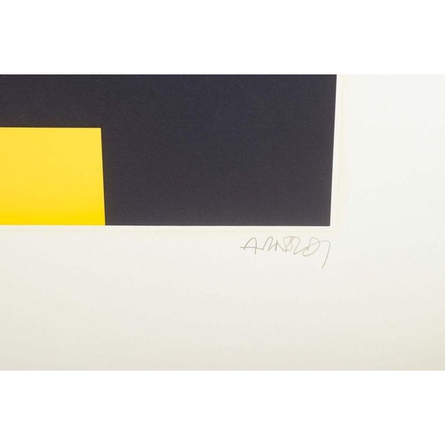 1980s Per Arnoldi, Abstract Composition with Overlapping Shapes, 1980s, Serigraph For Sale - Image 5 of 6