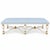 20th-C. Italian Rococo Style Carved & Painted Giltwood Six Leg Bench / Ottoman For Sale - Image 12 of 13