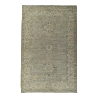 Oushak Rug 3'4" x 5'2" #21331 For Sale