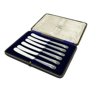 English Silver Butter Knives from Maxfield & Sons Ltd, Sheffield, 1913