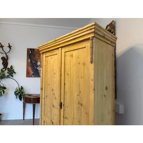 Farmhouse Cabinet in Natural wood For Sale - Image 9 of 12