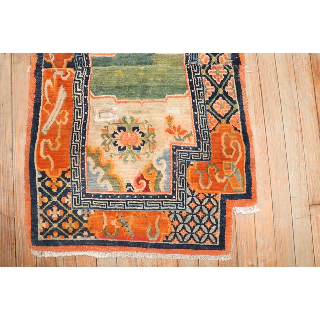 Early 20th Century Tibetan Saddlebag Textile Rug - 2'2" x 3'5" For Sale - Image 17 of 18