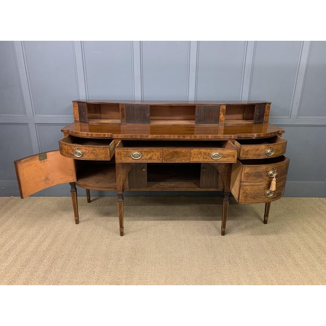 Large George III Inlaid Mahogany Sideboard, 1780 For Sale - Image 18 of 18