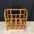 1990s British Style Burnt Bamboo Magazine Rack For Sale - Image 5 of 8