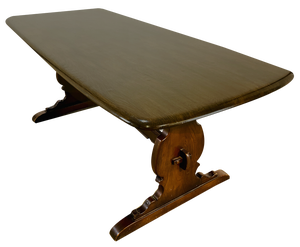 Large Model 419 Refectory Dining Table by Lucian Ercolani for Ercol, 1960s