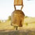 1950s Swedish Cow Bell, Brass Plated Iron With Beatiful Golden Patina For Sale - Image 4 of 11