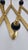 Model AT4 Coat Hanger in Brass with Black Bakelite Spheres by Luigi Caccia Dominioni for Azucena, 1950s, in Very Good...