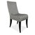 Modern Isis Fabric Chair with Black and White Striped Pattern from Wittmann, Set of 8 For Sale - Image 3 of 12