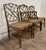 Vintage Chinese Chippendale Rattan Faux Bamboo Cane Seat Chairs For Sale In Kansas City - Image 6 of 12