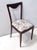 Dining Chairs with Beech Frame and Linen Patterned Fabric attributed to Carlo Enrico Rava, 1950s, Set of 4 For Sale - Image 6 of 13