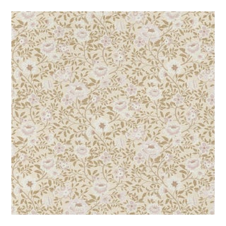 Sample - Annabelle Wallpaper in Antique Blush — Traditional, Made to Order For Sale
